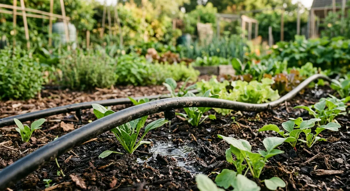 Druppelirrigatie installeren in je moestuin: stap voor stap